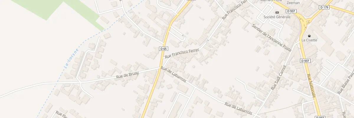 Plan du 60B Rue Francisco Ferrer à Nœux-les-Mines
