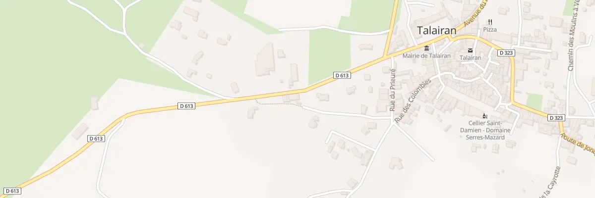 Plan du 207 Le Village à Talairan