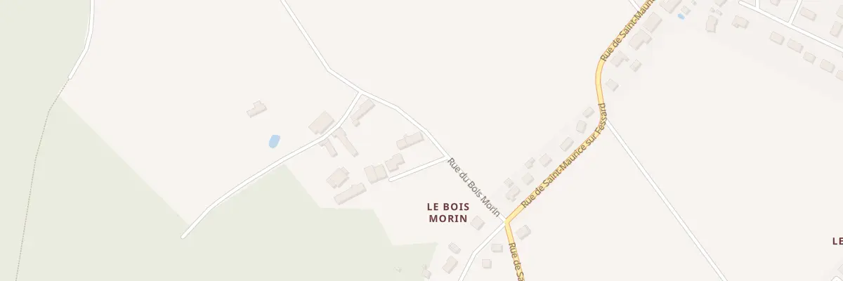 Plan du 159 Rue de Bois Morin à Pannes