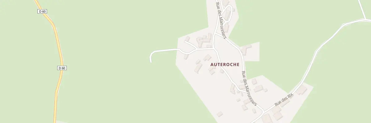 Plan du 5273 Auteroche à Villossanges