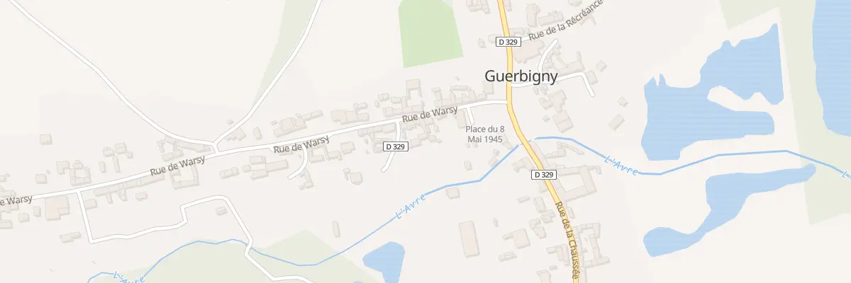 Plan du 5 Rue de warsy à Guerbigny