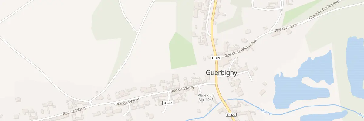 Plan du 5004 Au Fond de Ville à Guerbigny