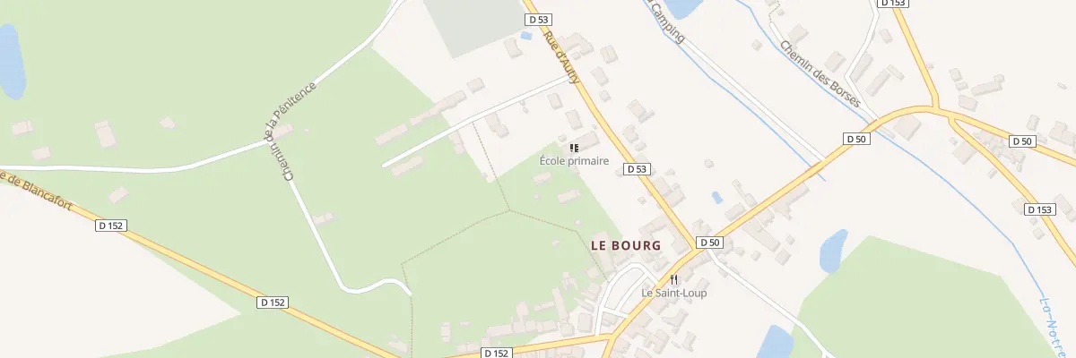 Plan du 3 Rue d’Autry à Cernoy-en-Berry
