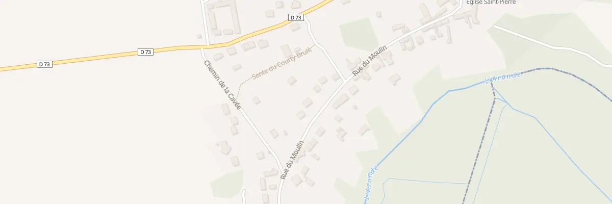 Plan du 24 Rue du Moulin à Neufvy-sur-Aronde