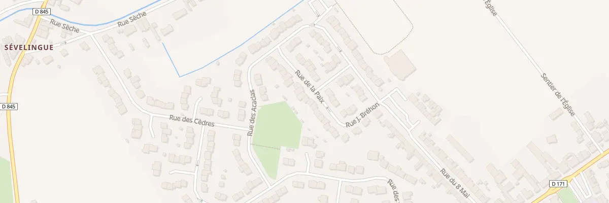 Plan du 17 Rue de la Paix à Essars