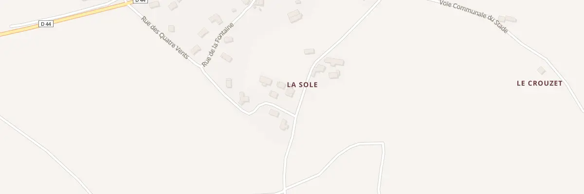 Plan du 5704 La Sole à Lestrade-et-Thouels