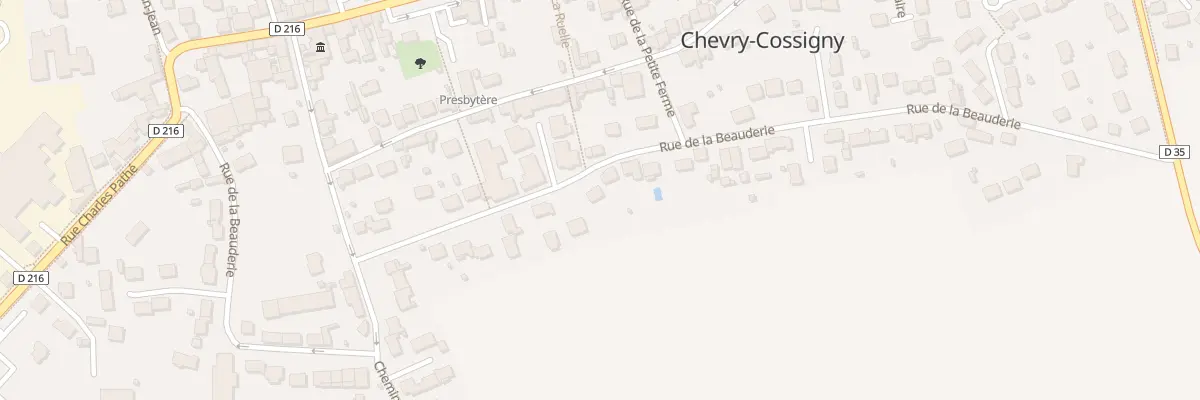 Plan du 66 Rue de la Beauderie à Chevry-Cossigny
