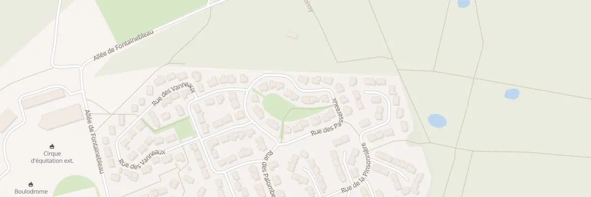 Plan du 19 Rue des Passereaux à Roissy-en-Brie