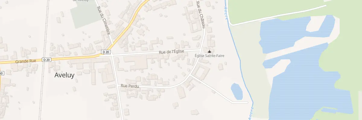 Plan du 11 Rue de l’Eglise à Aveluy
