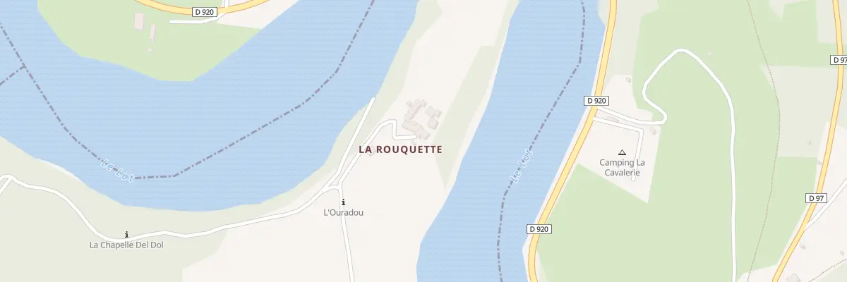 Plan du 5080 La Rouquette à Sébrazac