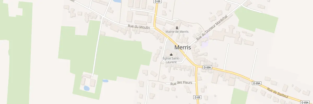 Plan du 10 Pl de l’Eglise à Merris