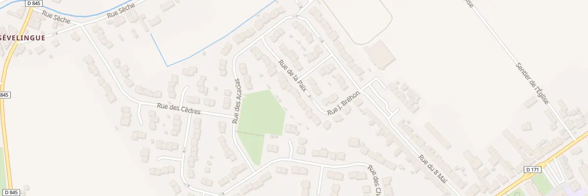 Plan du 13 Rue de la Paix à Essars