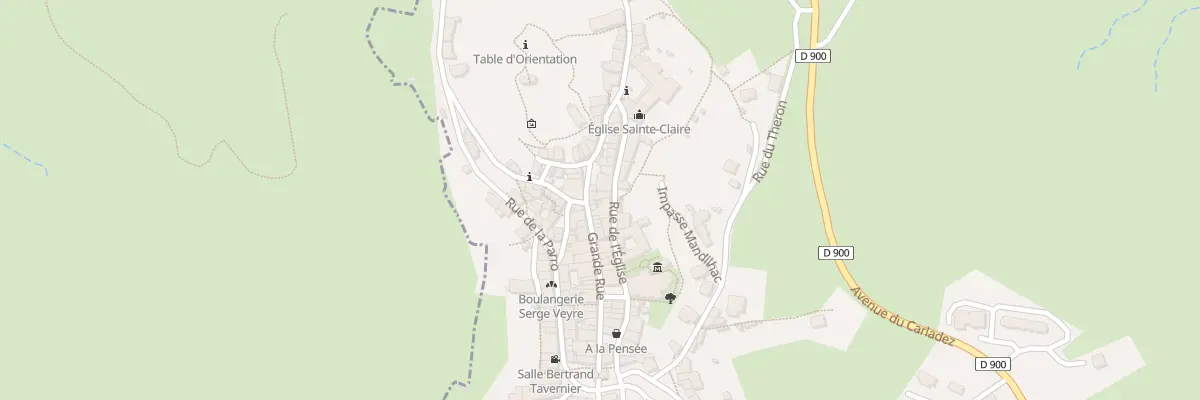 Plan du 144 Rue Grand Rue à Mur-de-Barrez