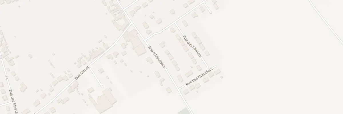 Plan du 20 Rue d’Etinehem à Méaulte