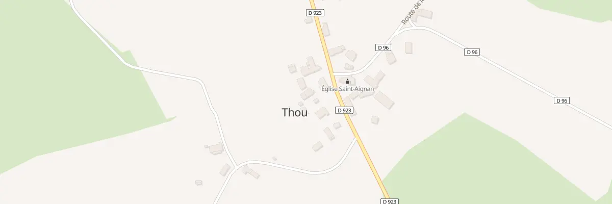 Plan du 47 Le Bourg à Thou