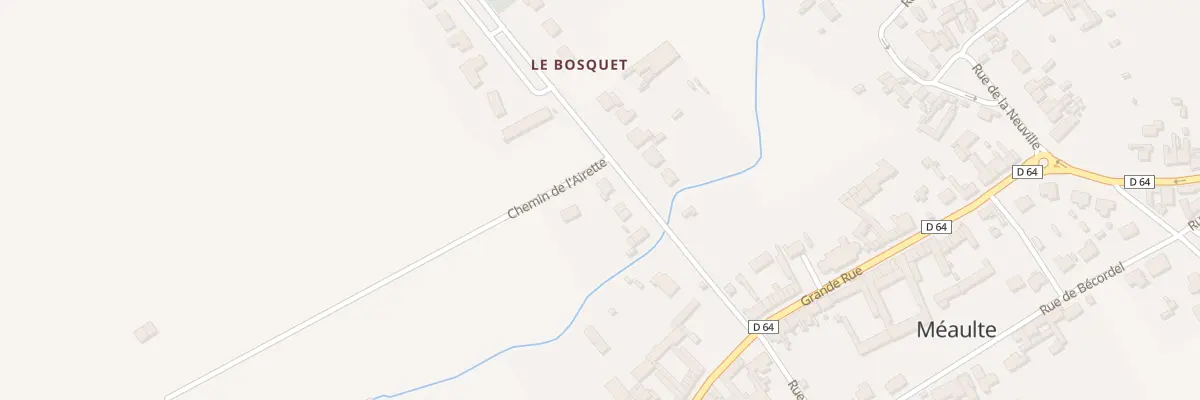 Plan du 5 Rue du Cimetière à Méaulte