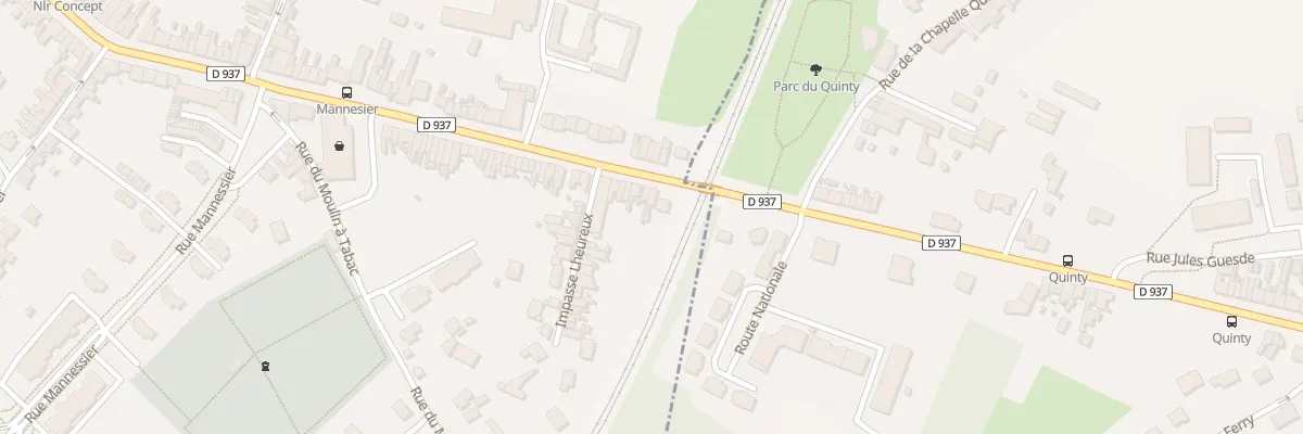 Plan du 1428 Rue de Lille à Béthune