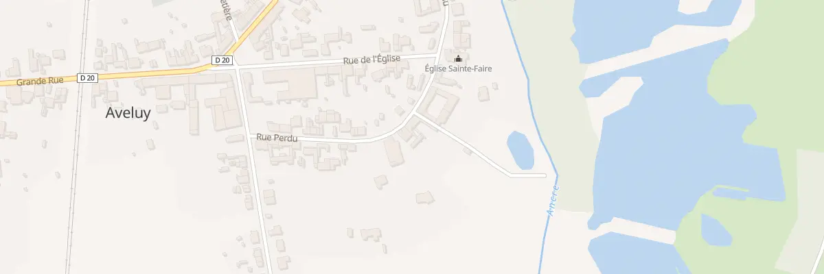 Plan du 12 Rue Perdu à Aveluy
