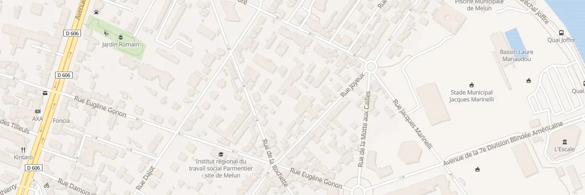 Plan du 19B Rue de la Rochette à Melun