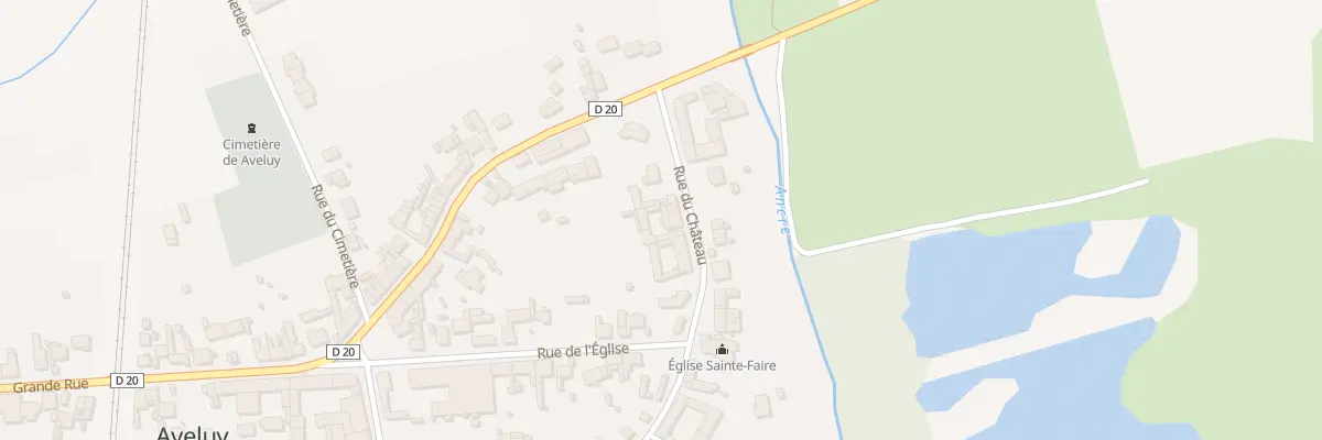 Plan du 3 Rue du Chateau à Aveluy