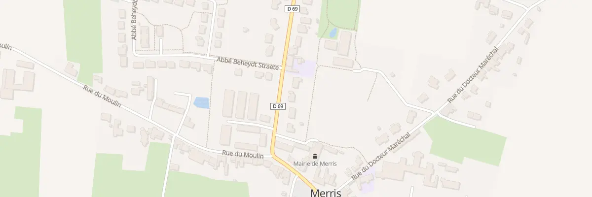 Plan du 84 Rue de Strazeele à Merris