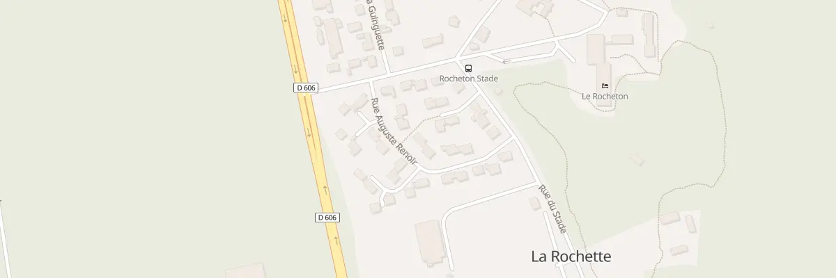 Plan du 7 Rue Auguste Renoir à La Rochette