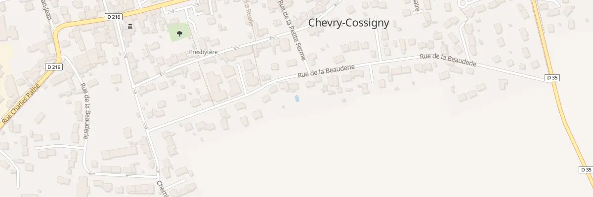 Plan du 72 Rue de la Beauderie à Chevry-Cossigny