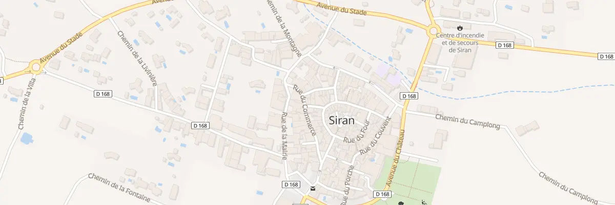 Plan du 5254 Rue du Commerce à Siran