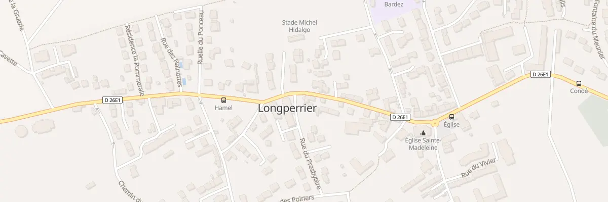 Plan du 33 Rue de Maincourt à Longperrier