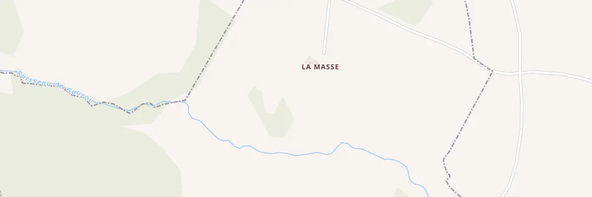 Plan du 5235 La Masse à Saint-Amans-des-Cots