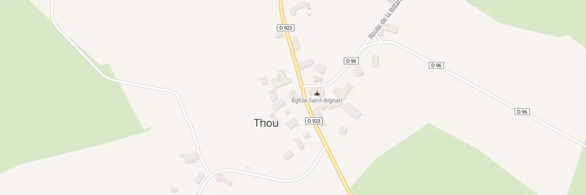 Plan du 49 Le Bourg à Thou