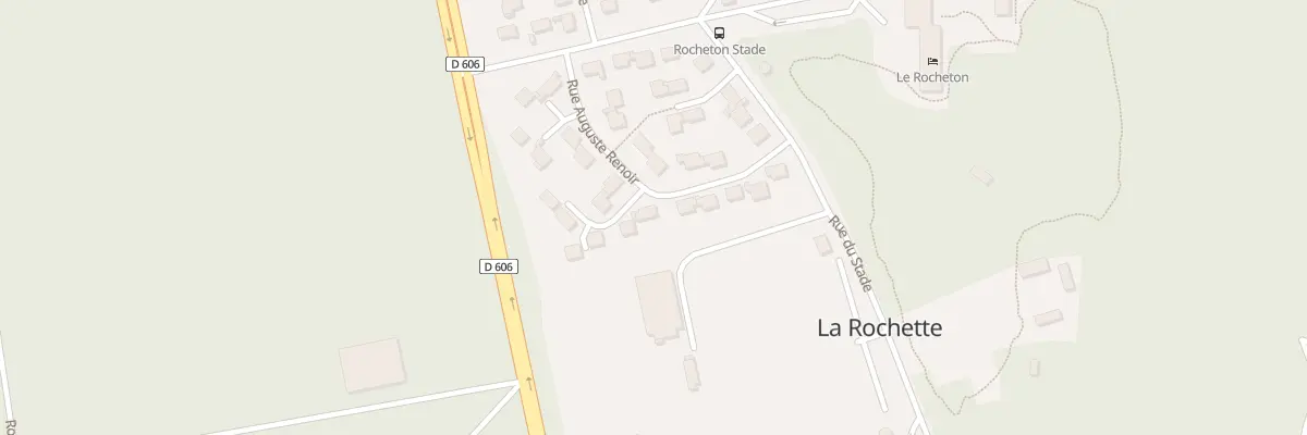 Plan du 28 Rue Auguste Renoir à La Rochette