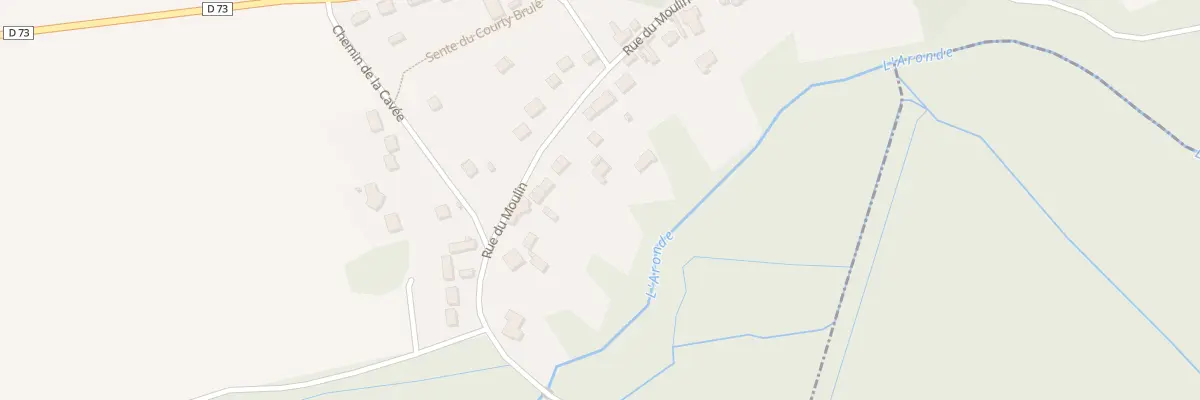 Plan du 23 Rue du Moulin à Neufvy-sur-Aronde