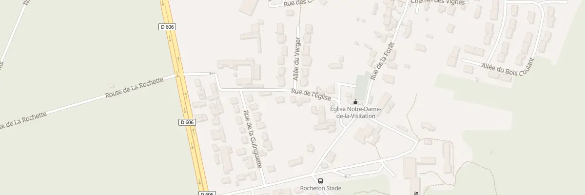 Plan du 5 Rue de l’Eglise à La Rochette