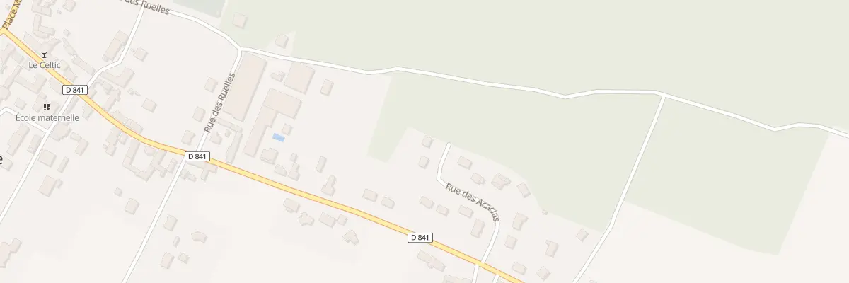 Plan du 11 Rue des Acacias à Gondreville