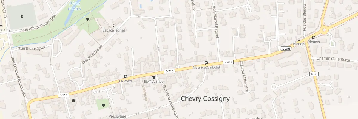 Plan du 71 Rue Charles Pathé à Chevry-Cossigny