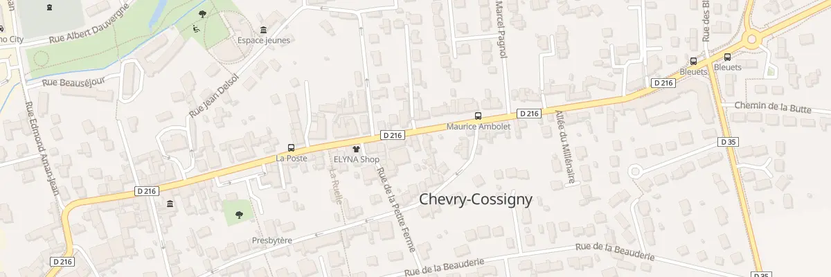 Plan du 68 Rue Charles Pathé à Chevry-Cossigny
