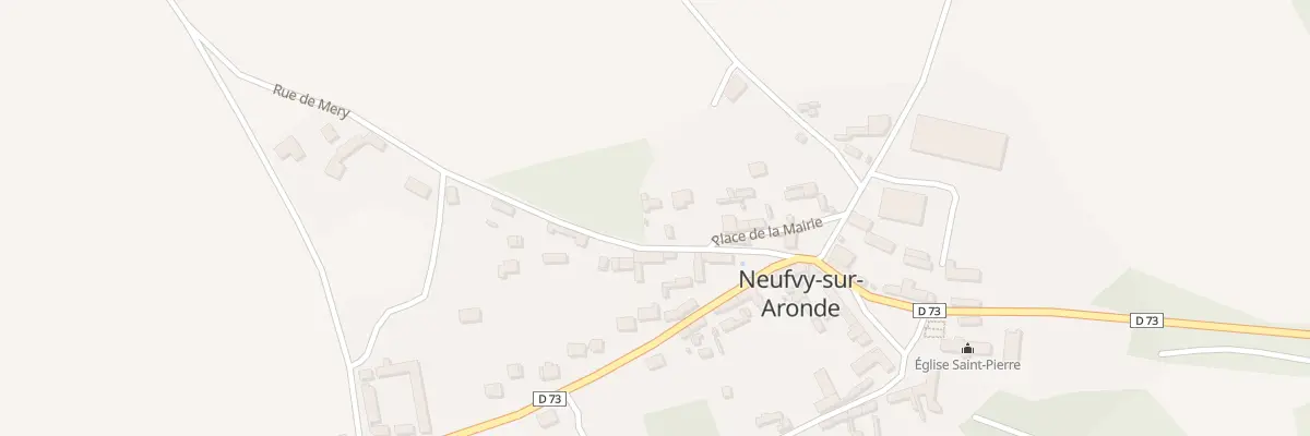 Plan du 4 Rue de Mery à Neufvy-sur-Aronde