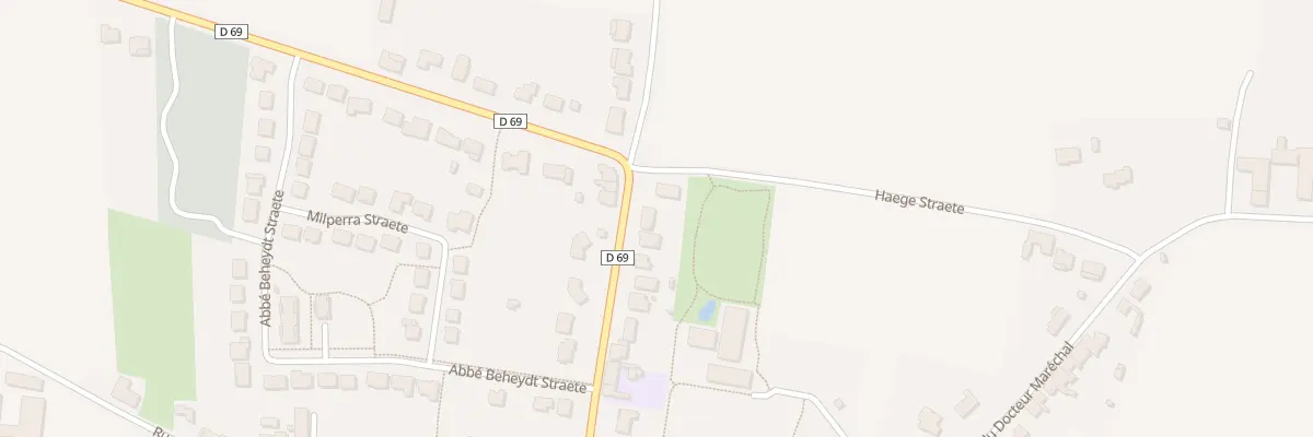 Plan du 250 Rue de Strazeele à Merris