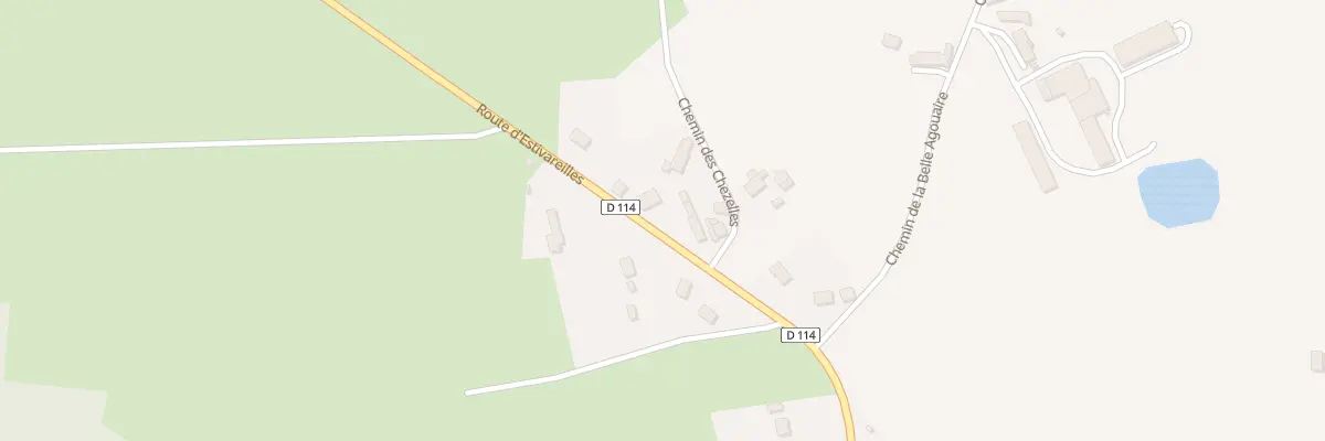 Plan du 44 Rte d’Estivareilles à Verneix