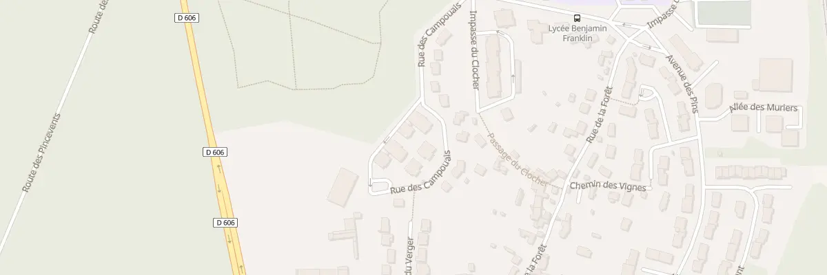 Plan du 4 Rue des Campouais à La Rochette