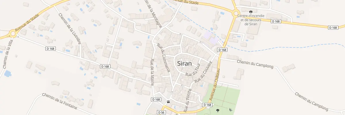 Plan du 5276 Rue du Languedoc à Siran