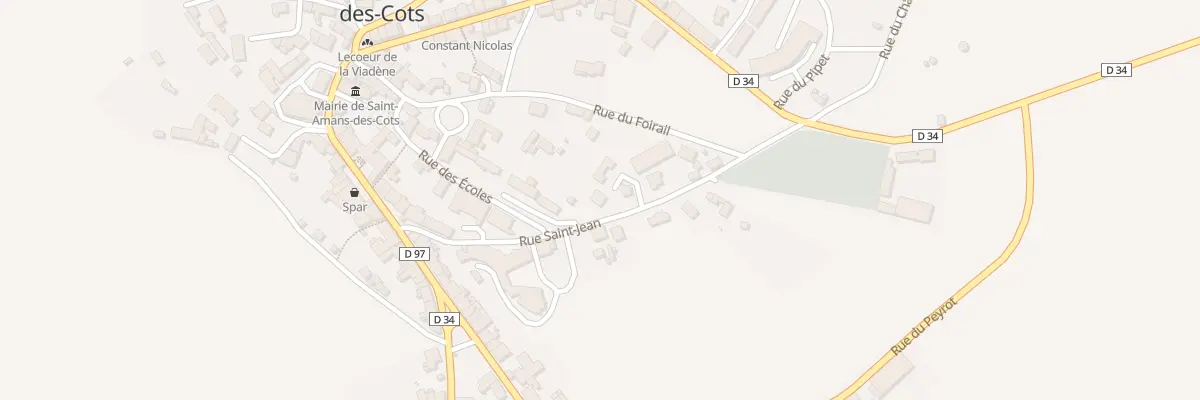 Plan du 5147 Saint Amans des Cots à Saint-Amans-des-Cots