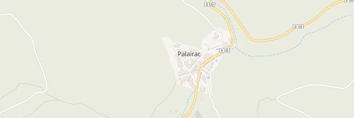 Plan du 13 Cae Dal Colomier à Palairac