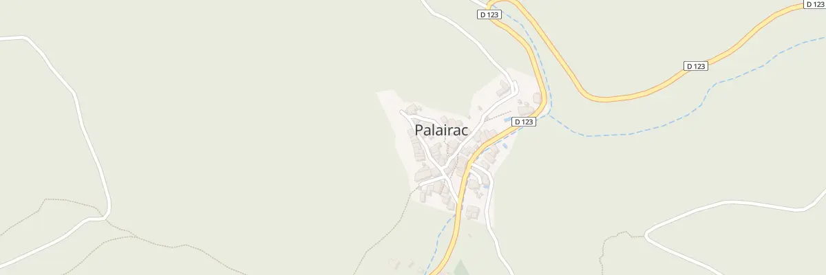 Plan du 15 Cae Dal Colomier à Palairac