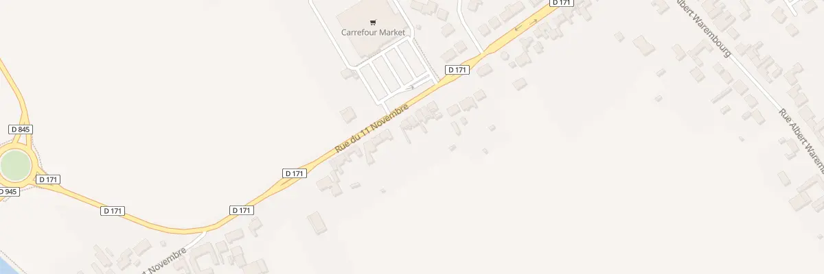 Plan du 36 Rue du 11 Novembre à Essars