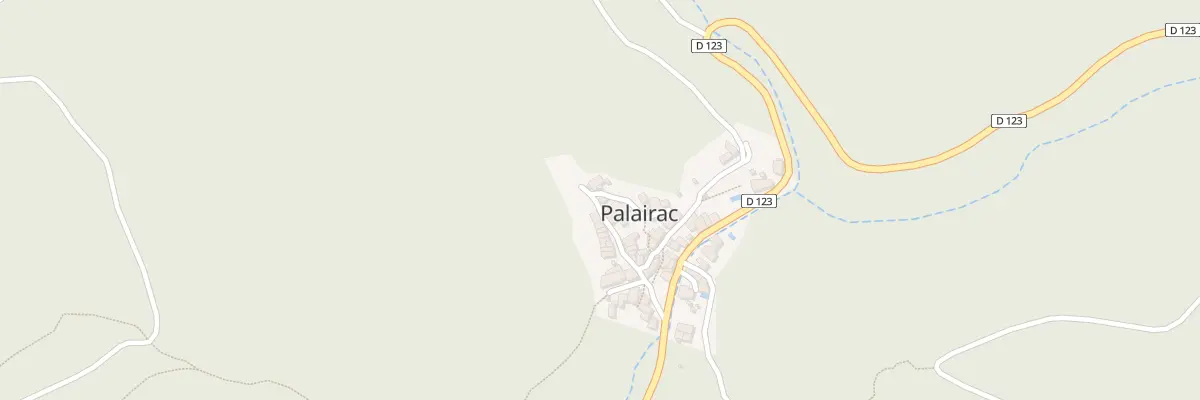 Plan du 12 Cae Dal Colomier à Palairac