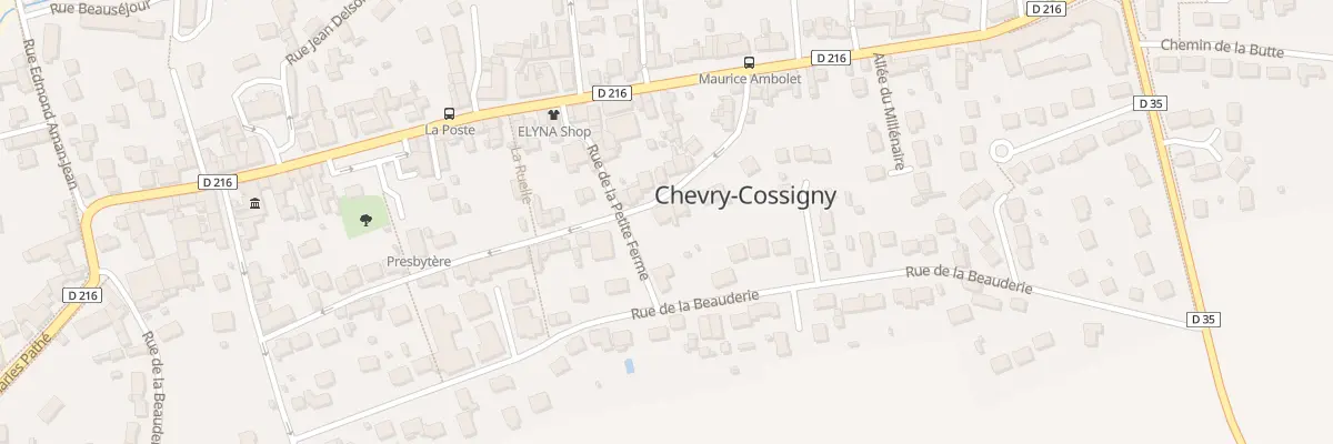 Plan du 26 Rue Maurice Ambolet à Chevry-Cossigny
