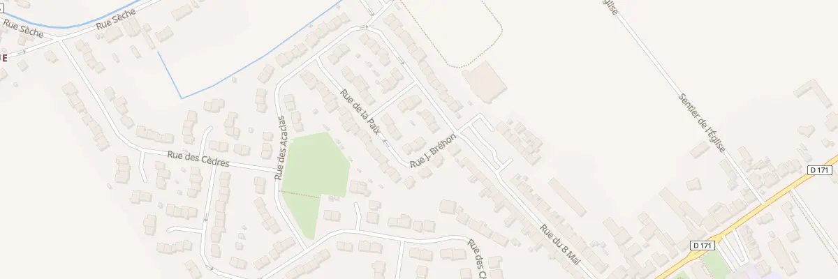 Plan du 2 Rue J Brehon à Essars