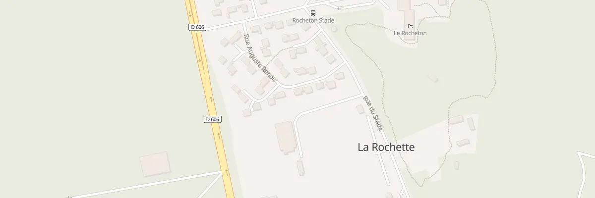 Plan du 30 Rue Auguste Renoir à La Rochette